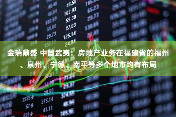金瑞鼎盛 中国武夷：房地产业务在福建省的福州、泉州、宁德、南平等多个地市均有布局